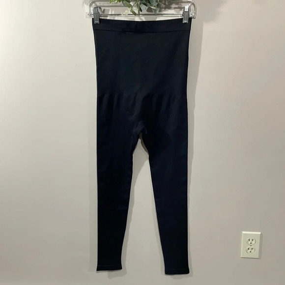 NWOT Empetua Shapermint High Waisted Shaping Leggings Black M - Picture 1 of 12